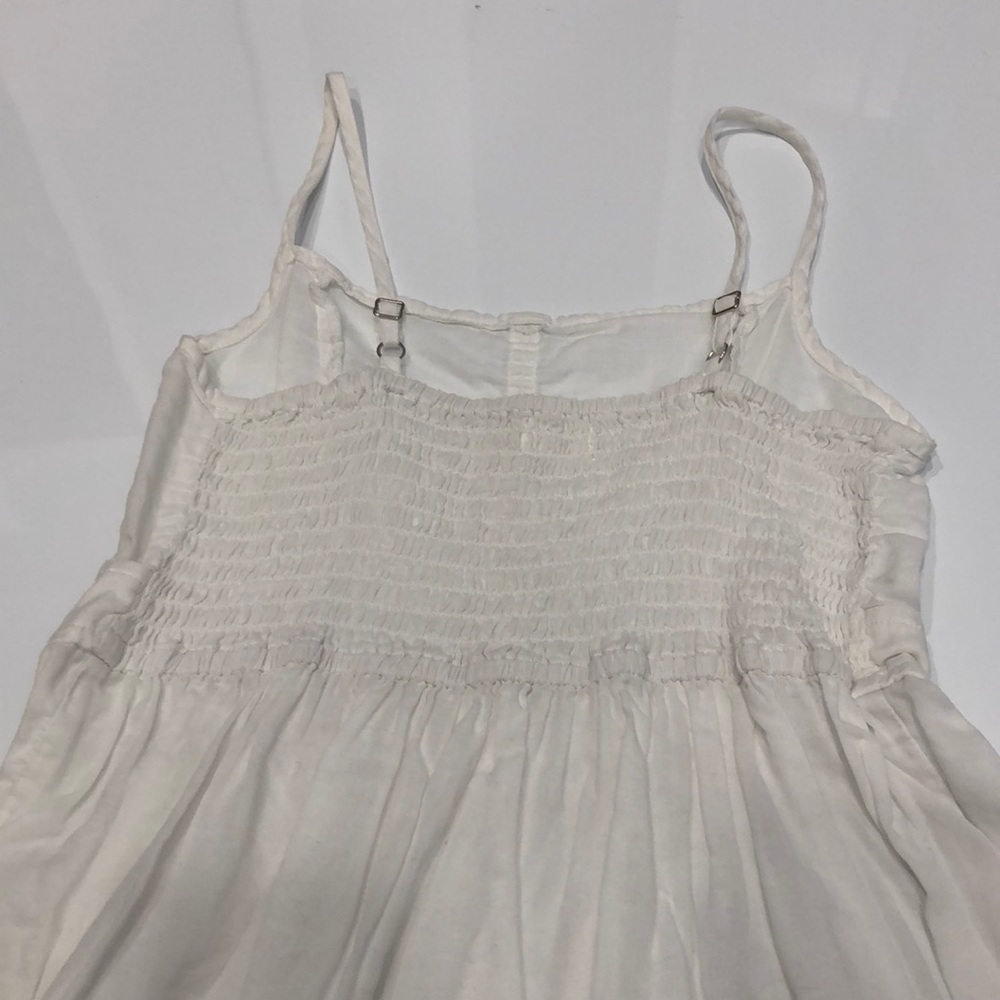 Eddie Pen Shirt White Dress Size 8 - Picture 4 of 4
